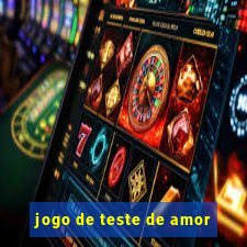 jogo de teste de amor